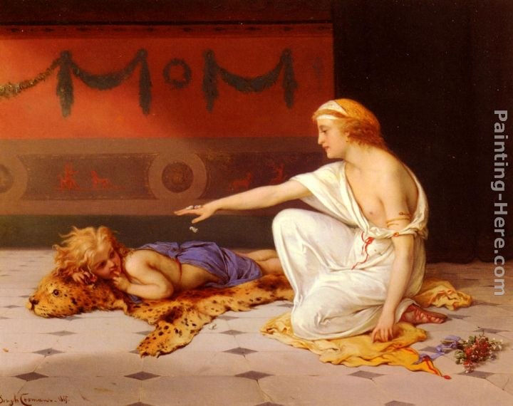 Pierre Oliver Joseph Coomans An Afternoon's Amusement